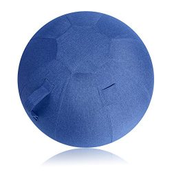 Neustern Balance Ball Cover -Sitting Ball Chair Cover for Yoga, Office, Pilates, Birthing Ball P ...