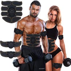 Abs Stimulator Muscle Trainer Ultimate Abs Stimulator Ab Stimulator for Men Women Abdominal Work ...