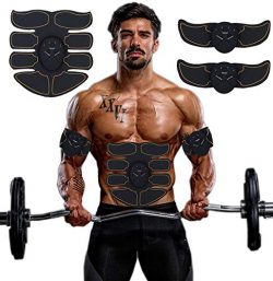 SPORTMAO Abs Stimulator Ultimate Abs Stimulator Ab Stimulator Abs Stimulator Men Toning Belt EMS ...