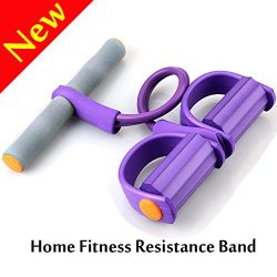 V-Resourcing 022 Pedal Resistance Band Elastic Pull Rope Fitness Equipment,Bodybuilding Expander ...