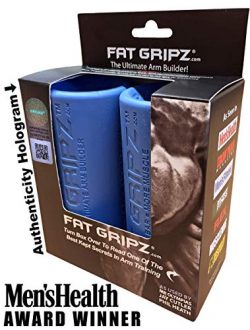 Fat Gripz – The Ultimate Arm Builder (2.25” Diameter, Most Popular, Original, Blue)