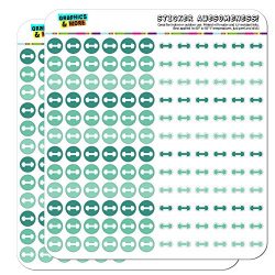 Dumbbell Exercise Weight Lifting Loss Workout Dots Planner Scrapbooking Crafting Stickers – ...