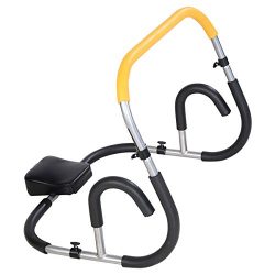 Ab Fitness Crunch Abdominal Exercise Workout Machine Glider Roller Pushup