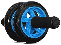 Garren Fitness Maximiza Ab Wheel – This Abs Wheel comes with a Knee Pad and Dual Wheel Rol ...