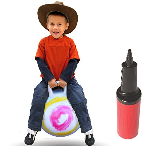 WALIKI Toys Hopper Ball for Kids Ages 3-6 (Hippity Hop Ball, Hopping Ball, Bouncy Ball with Hand ...