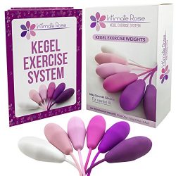 Intimate Rose Kegel Exercise Weights – Doctor Recommended for Bladder Control & Pelvic ...