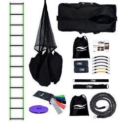 Victorem Ultimate Speed Agility Training Set – Speed Bands, Parachute, Overspeed Bungee, Running ...