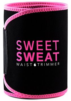 Sports Research Sweet Sweat Premium Waist Trimmer for Men & Women. Includes Free Sample of S ...