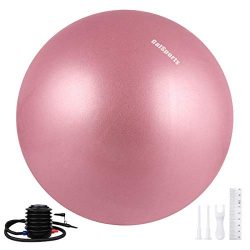 Galsports Exercise Ball, Yoga Ball (Dusty Rose, M (48-55cm))