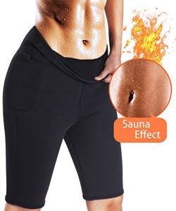 TAILONG Womens Slimming Pants Hot Thermo Neoprene Sweat Sauna Body Shapers Weight Loss Leggings  ...