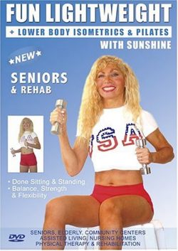 Senior Easy Light Weights Exercise DVD: Seniors / Elderly Easy Dumbbells Sitting and Standing Ex ...