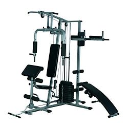 Festnight Fitness Home Station Gym Machine with 100 lb Stack