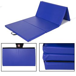 Sportmad 4’x8’x2/4’x10’x2 Thick Folding Panel Gymnastics Tumbling Mat fo ...