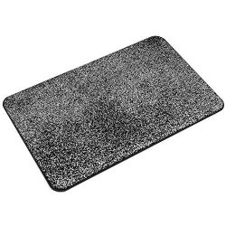 LEWOTE Indoor Doormat 18″ x 29,5″, Super Absorbs Mud Non Slip Dirt Trapper Door Mat  ...