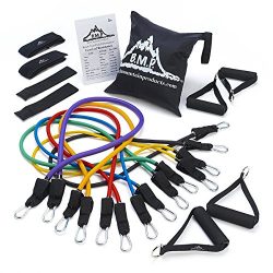 Black Mountain Products – Ultimate Resistance Band Set with Starter Guide