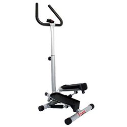 Sunny Health & Fitness NO. 059 Twist Stepper Step Machine w/Handle Bar and LCD Monitor (Cert ...