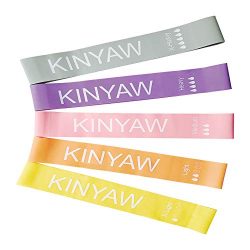 KINYAW Resistance Bands Set, Resistance Loop Exercise Band with Carry Bag -12-inch Workout Exerc ...