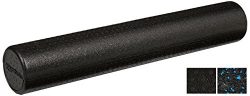 AmazonBasics High-Density Round Foam Roller | 36-inches, Black