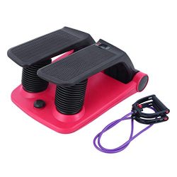 OUTAD Portable Air Stepper Climber with Bands and LCD Display for Home Workout Gym – As Se ...