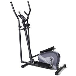 MaxKare Elliptical Trainers Exercise Bike-Portable Upright Fitness Workout Bike Machine,8-Level  ...