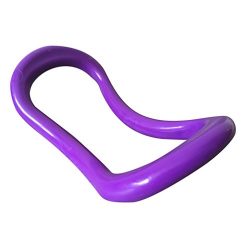 Sunfei Sport Yoga Ring Pilates Fitness Circle Training Resistance Support Tool (Purple)