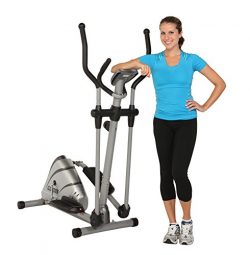 Exerpeutic 1000XL Heavy Duty Magnetic Ellipticals with Equipment Mat