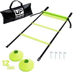 Soccer Ladders – Speed Ladder – Exercise Ladder – Training Agility Equipment a ...