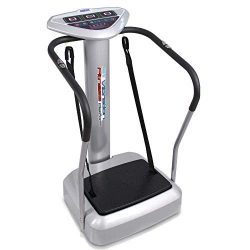 Upgraded Standing Vibration Platform Machine – Full Body Fitness Exercise Trainer, Crazy F ...