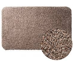 Clean Step Mat Super Absorbent Doormat with Rubber Backing Non Slip As Seen On Tv Color Brown Si ...