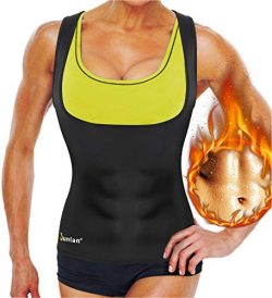 Junlan Neoprene Waist Trainer Vest for Women Corset Weight Loss Body Shaper Cincher Sauna Sweat  ...