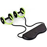 Gym Abdominal Abs Roller Waist Wheel Handle Workout Machine Fitness Exercise