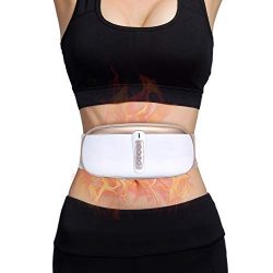 OWAYS Slimming Belt, Adjustable Vibration Massage with Mild Heat, 4 Massage Modes for Weight Los ...