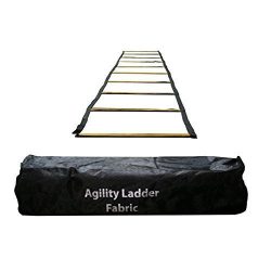 Uber Soccer Speed and Agility Training Ladder – Fabric Metal Rung – 13 Feet