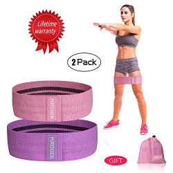 Hurdilen Resistance Bands Loop Exercise Bands Booty Bands,Workout Bands Hip Bands Wide Resistanc ...