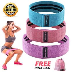 Resistance Bands for Legs and Butt, Exercise Band Yoga Fitness Sports Hip Booty Loop Bands for P ...