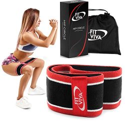 Fabric Resistance Band – Booty Hip Band for Legs, Shoulders and Arms Exercises – Per ...