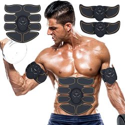 OQWM Abs Stimulator Abdominal Trainer Ultimate Abs Stimulator Ab Stimulator for Men Women Work O ...