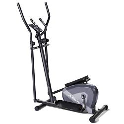 MaxKare Exercise Bike Elliptical Trainers-Portable Upright Fitness Workout Bike Machine,8-Level  ...