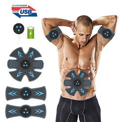 OQWM Ab Stimulator Muscle Trainer Ultimate Abs Stimulator Ab Stimulator for Men Women Abdominal  ...