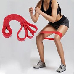 Clearance Sale!DEESEE(TM)1PC Resistance Band Loop Yoga Pilates Home GYM Fitness Exercise Workout ...