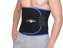 Waist Trimmer Sauna Belt to Burn Belly Fat and get a Slimmer Waistline. Waist Slimming, Weight L ...