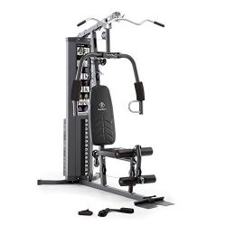 Marcy150lb. Stack Home Gym with Pulley, Arm, and Leg Developer Multifunctional Workout Station f ...