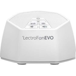 LectroFan Evo White Noise Sound Machine with 22 Unique Non-Looping Fan & White Noise Sounds  ...