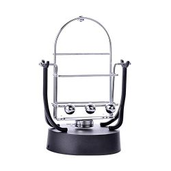 Fovolat Electronic Perpetual Motion Machine Newtons Cradle – Swinging Sticks – Pendu ...