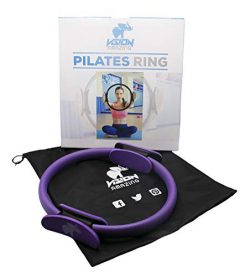 Vision Amazing Pilates Ring – Made of Fiberglass, Rubber and Foam – Helps to Strengt ...