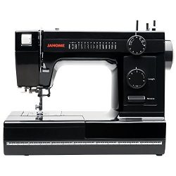 Janome Industrial-Grade Aluminum-Body HD1000 Black Edition Sewing Machine with 14 Stitches, 4-St ...