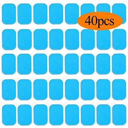 Abs Stimulator Gel Pads Replacement Gel Sheet for EMS Muscle Trainer Abs Muscle Toning Belt, Acc ...