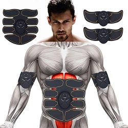 Abs Stimulator Ab Stimulator Muscle Toner Abs Muscle Trainer Ultimate Abs Stimulator for Men Wom ...