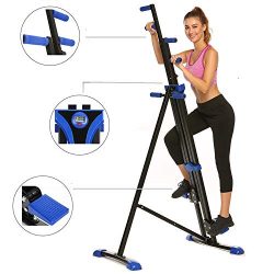 Hurbo Vertical Climber Home Gym Exercise Folding Climbing Machine Exercise Bike for Home Body Tr ...