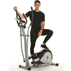 Aceshin Elliptical Machine Trainer Compact Life Fitness Exercise Equipment for Home Workout Offi ...
